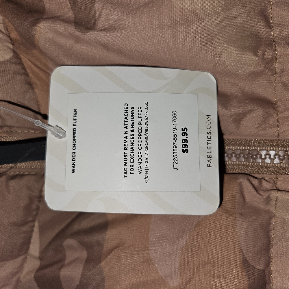 Fabletics Camouflage Puffer Jacket - image 2